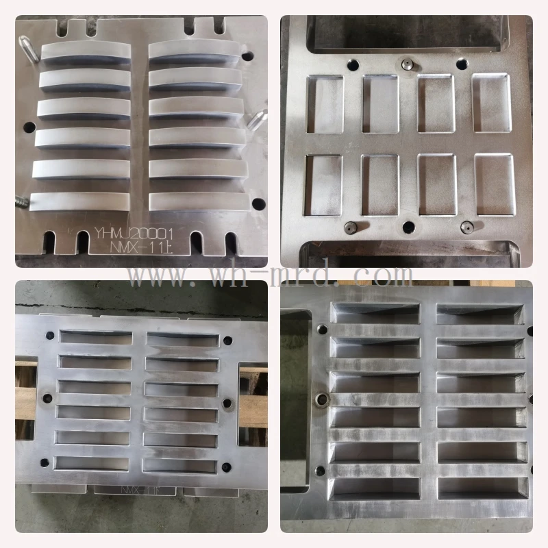 Brake pad molds