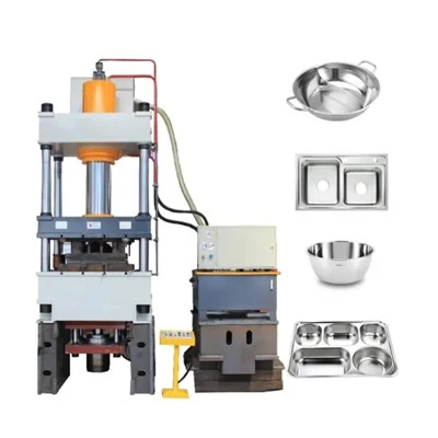Kitchen Stainless Sink Press Machine